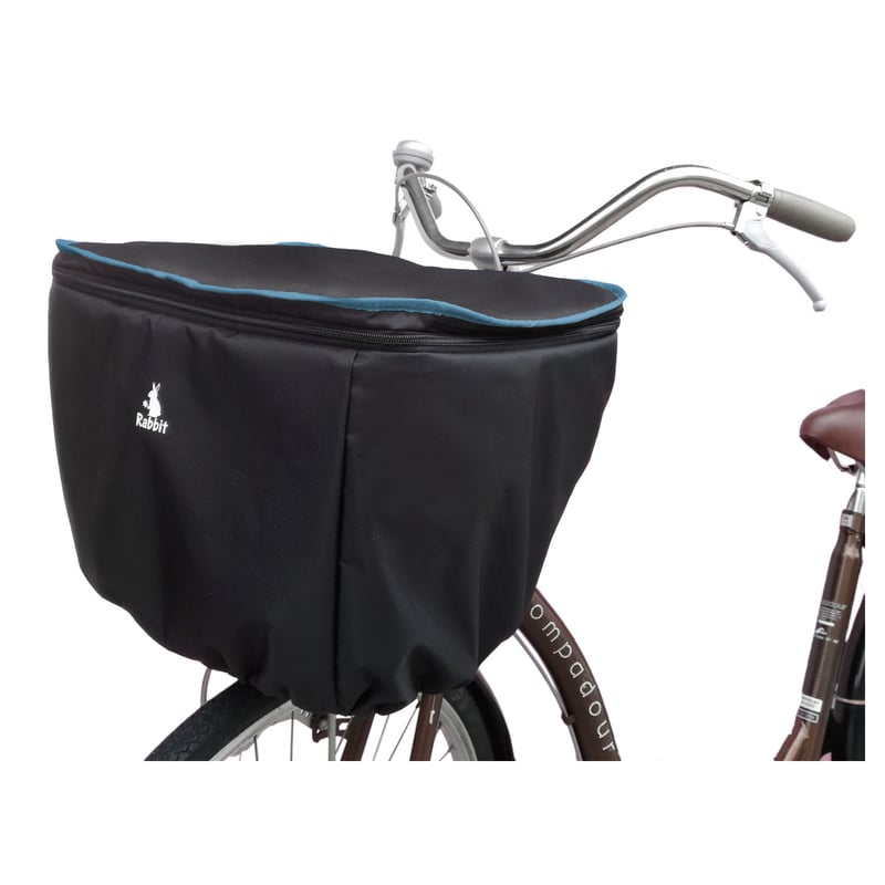 自転車 前用かごカバー Rabbit(ラビット) 大型 前用 2段式【日本