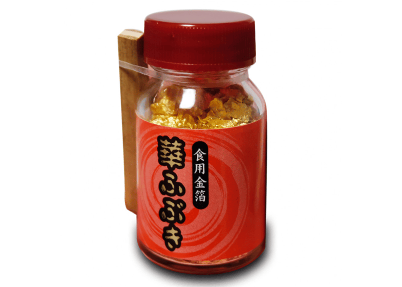 食用金箔 竹製ピンセット付き 0.2g 銅不使用 | 金箔製造元 中村