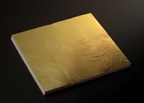 純金箔　プラチナ箔90枚 純銀箔200枚 純金箔24K三六断切