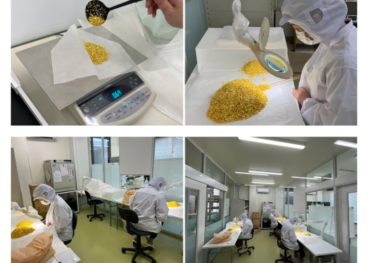 食用金箔 1g 3mm角 業務用 銅不使用 | 金箔製造元 中村製箔所
