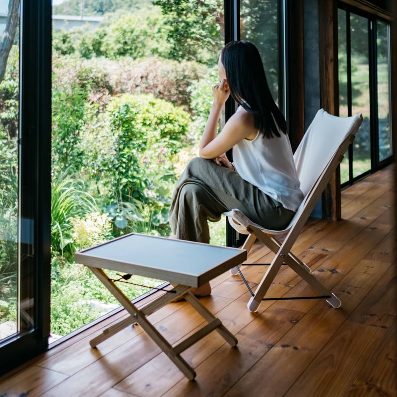 Chair・Ottomanのセット【アカマツ】 | 株式会社やまとわ