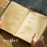 ＜アウトレット＞Shiki bun 木のノート A6※数量限定