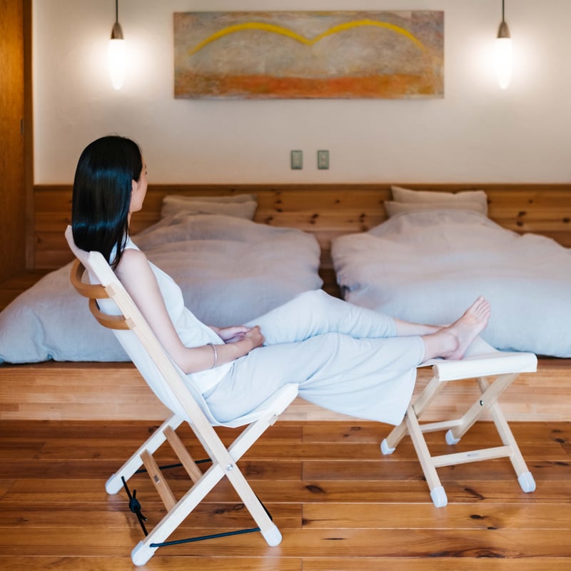 Chair・Ottomanのセット【アカマツ】 | 株式会社やまとわ