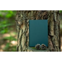 Shiki bun 木のノート B6【濃緑】(ハードカバー)※期間限定送料無料