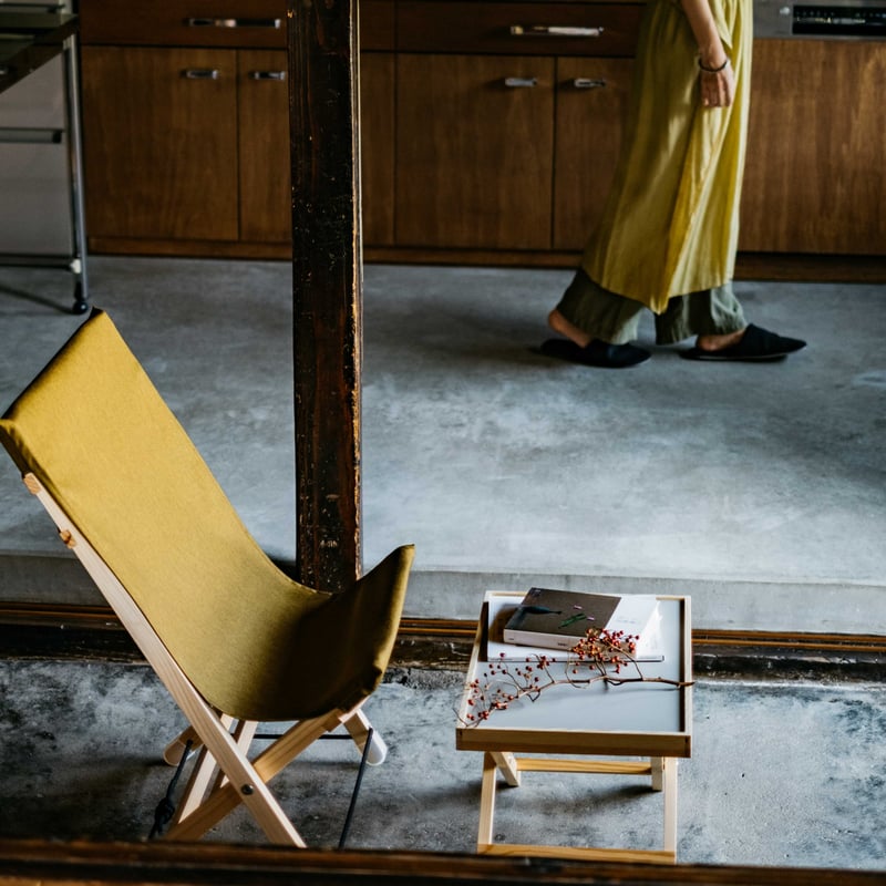 Chair・Ottomanのセット【アカマツ】 | 株式会社やまとわ