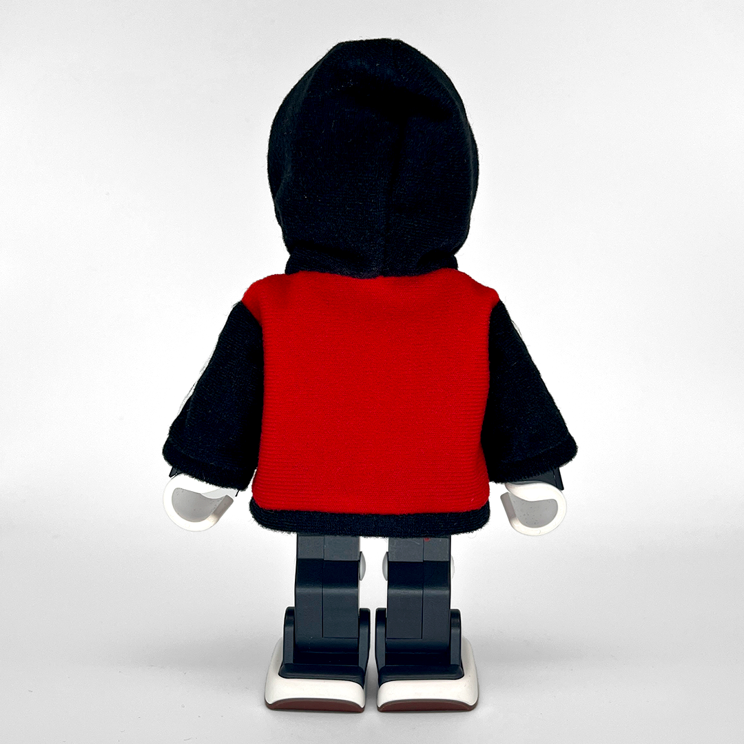 マルコ様ご依頼分 ロボホン服 オレンジ、ボルドー ポケット付パーカー 2セット ツートンカラーパーカー 赤 | Robot Closet - ロボクロ -