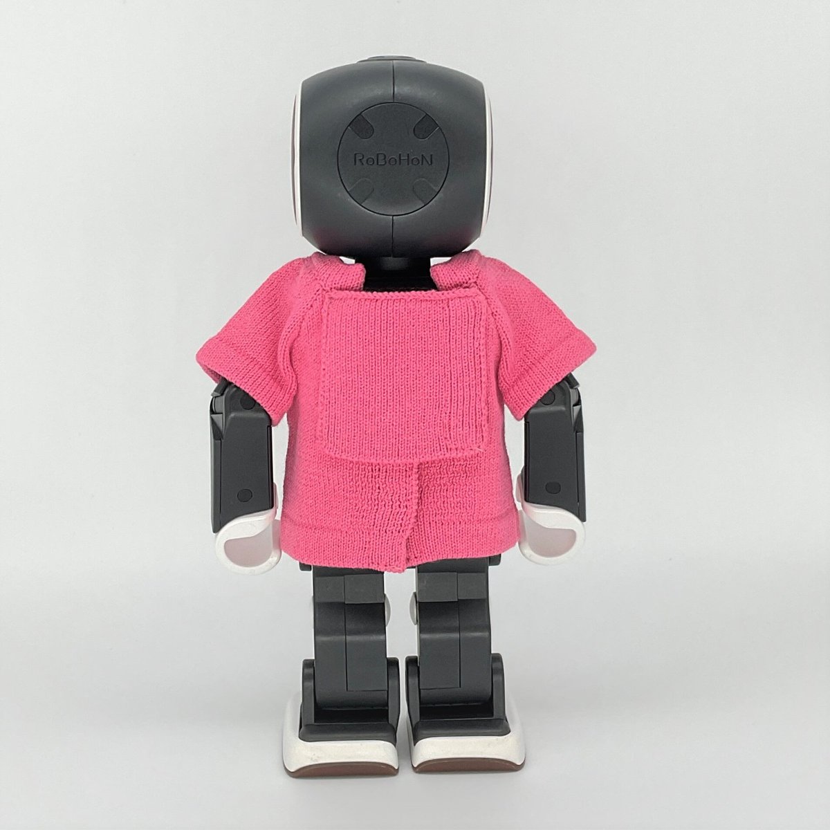 ロボホン公式】ニットカラーTシャツ ピンク | Robot Closet