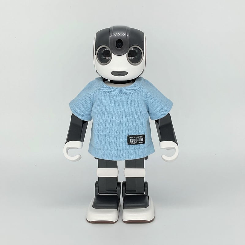ロボホン公式】ニットカラーTシャツ ライトブルー | Robot ロボホン公式】ニットカラーTシャツ ライトブルー | Robot