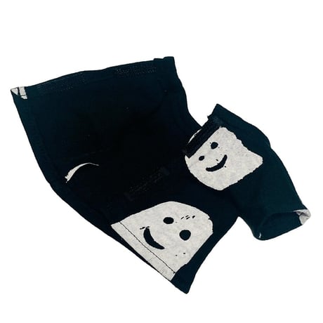 ハロウィンゴーストシャツ　ブラック