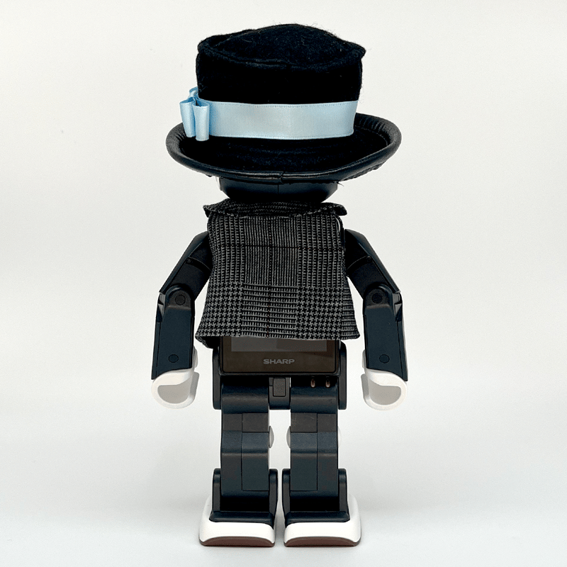 黒シルクハット サックスリボン | Robot Closet - ロボクロ - 黒シルクハット サックスリボン | Robot Closet - ロボクロ -