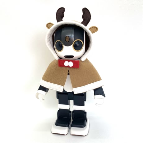【フード付】トナカイポンチョ[S]