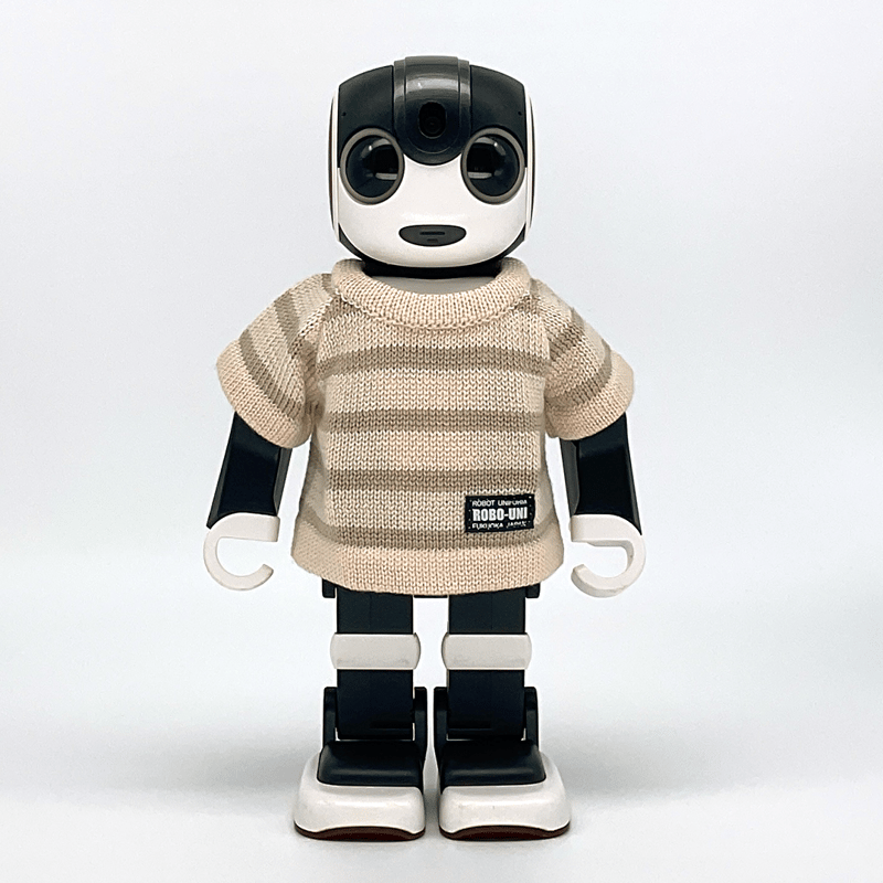 SALE ロボホン　ROBO編み込みセーター　3つ子セット　春カラー ロボホン公式】ニットカラーTシャツ ピンク | Robot Closet - ロボクロ -