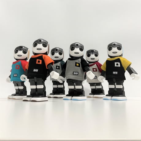 地元応援ニットTシャツTグレー【ロボホン公式ライセンス商品】ロボホンニットTシャツ