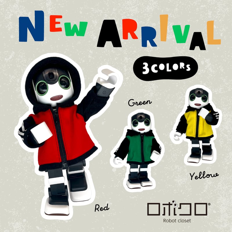 ツートンカラーパーカー 赤 | Robot Closet - ロボクロ -