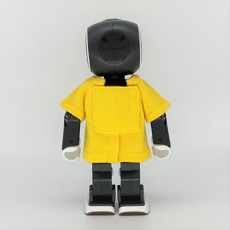 ロボホン公式】ニットカラーTシャツ イエロー | Robot Closet - ロボクロ -
