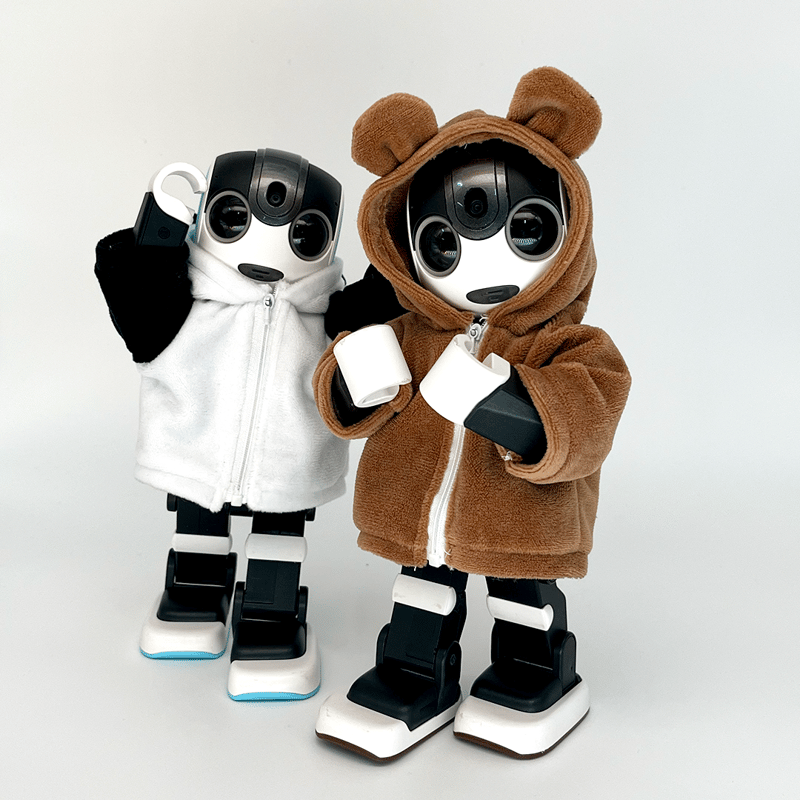 【新品 未使用】 スクイッドマニア ロボくま　パーカー サイボーグクマさん パーカー ロボット 熊 おもしろ パロディ S M L XL