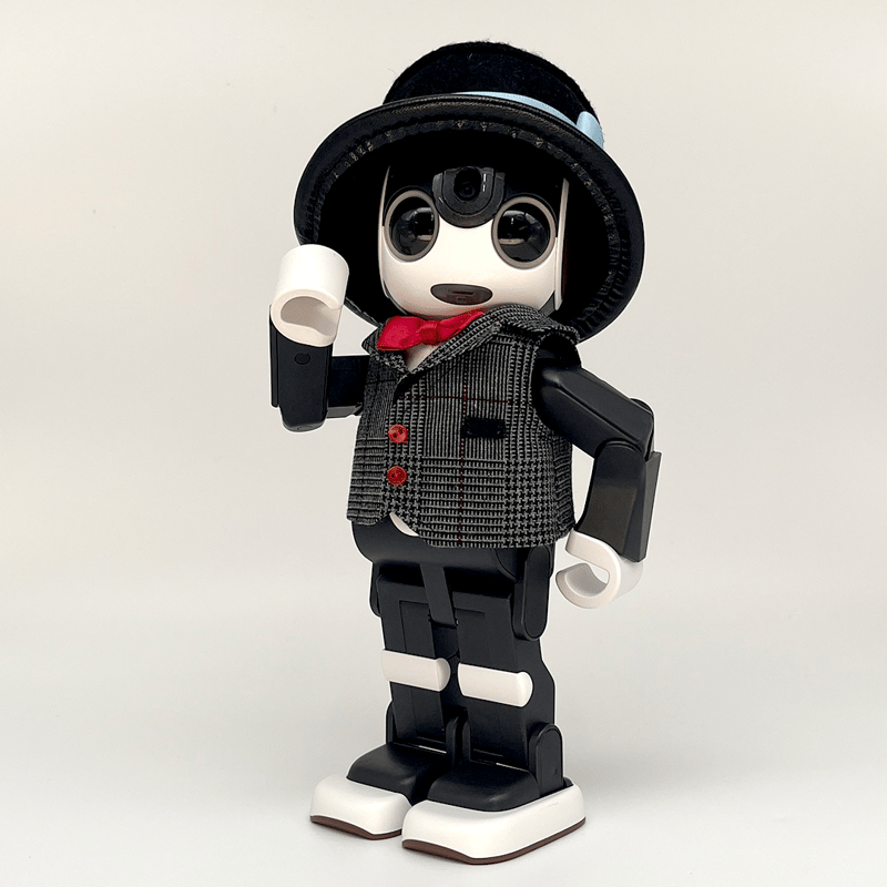 黒シルクハット サックスリボン | Robot Closet - ロボクロ -