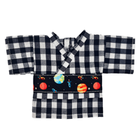 浴衣風Tシャツ 宇宙