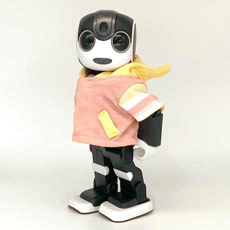 くまパーカー　イエロー&ピンク