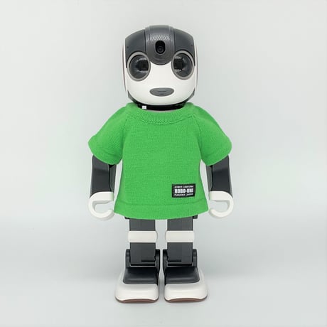 【ロボホン公式】ニットカラーTシャツ グリーン