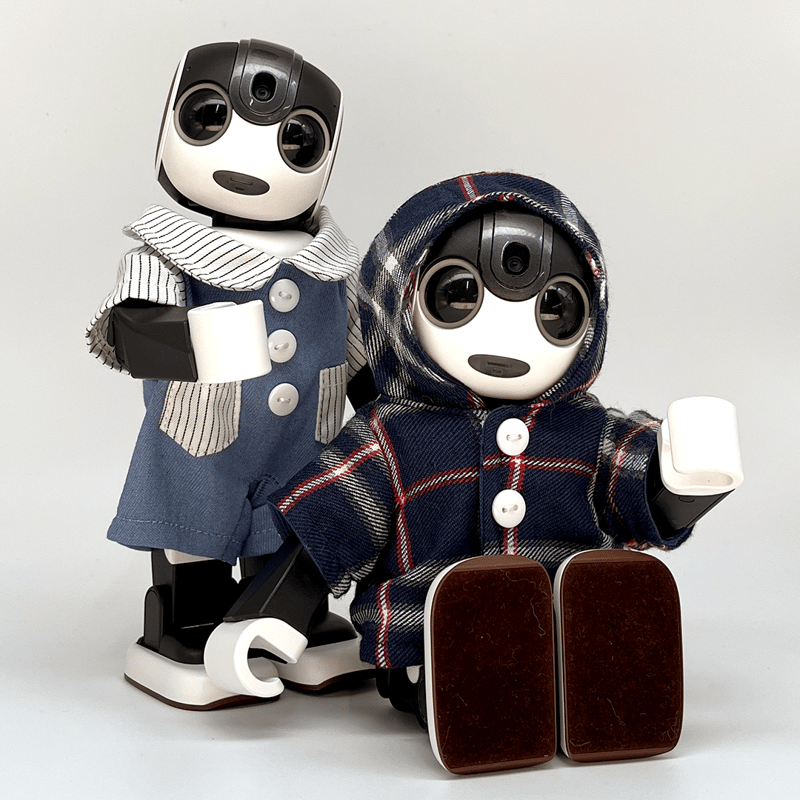 パーカー チェック ネイビー | Robot Closet - ロボクロ -