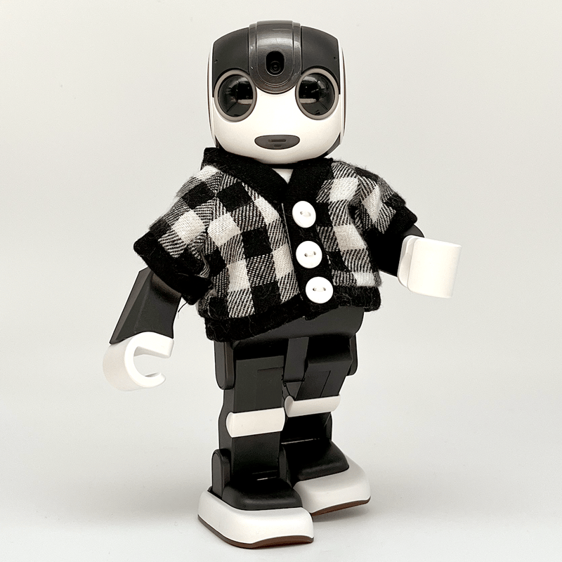 【45rpm/45DASH】タータンチェック変形ボレロ　カーディガン　3 45rpm/45DASH】タータンチェック変形ボレロ カーディガン 3