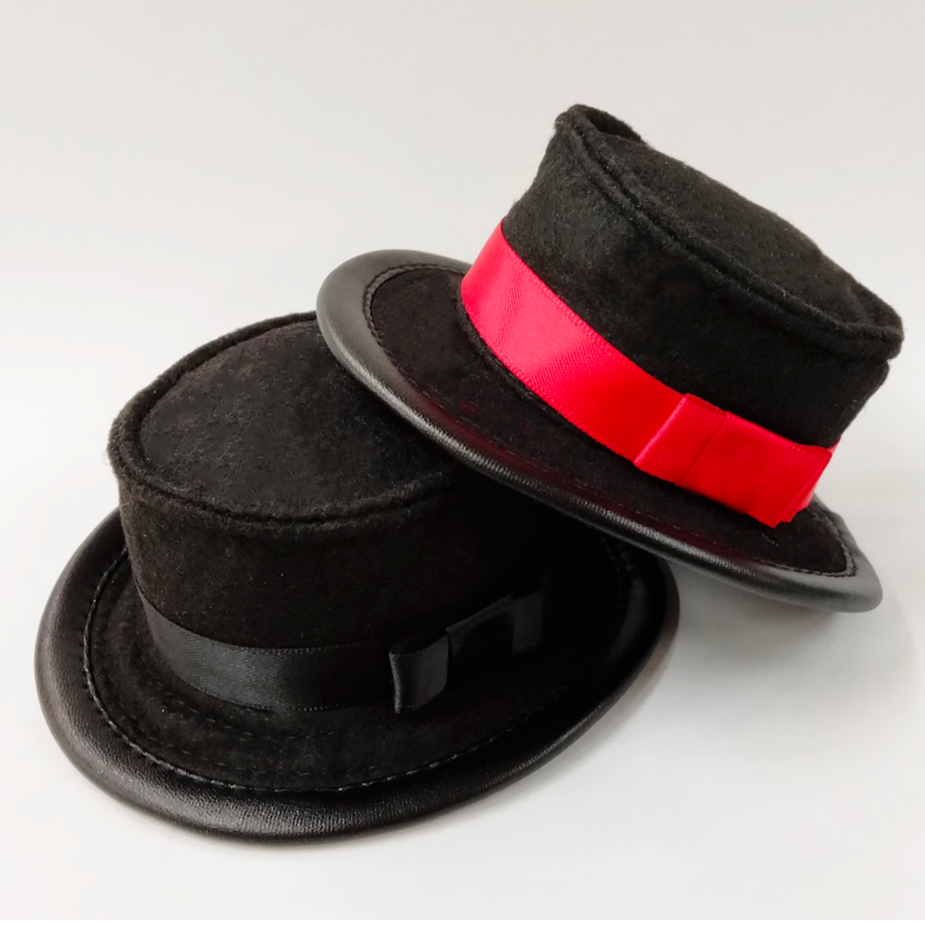 ♡ヒスクローネ♡シルクのおリボン帽子 ♡ヒスクローネ♡シルクのおリボン帽子