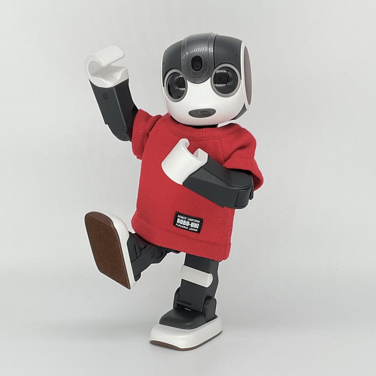 ロボホン公式】ニットカラーTシャツ レッド | Robot Closet