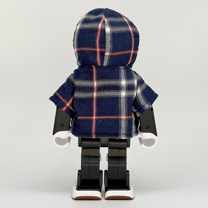 パーカー チェック ネイビー | Robot Closet - ロボクロ -