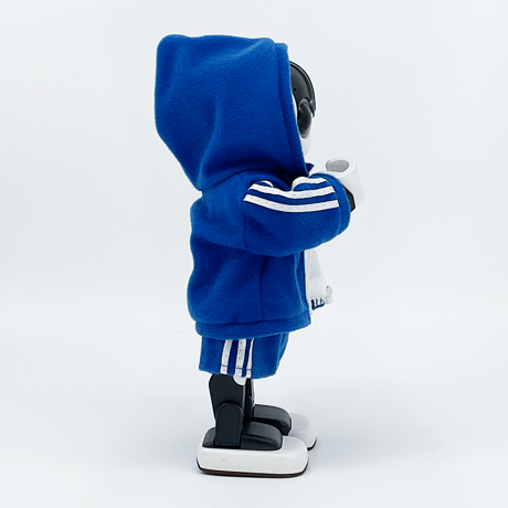 スポーツウェアパンツ　ブルー