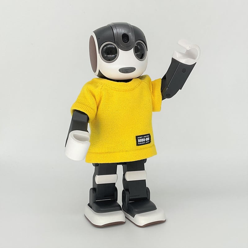 ロボホン公式】ニットカラーTシャツ イエロー | Robot Closet