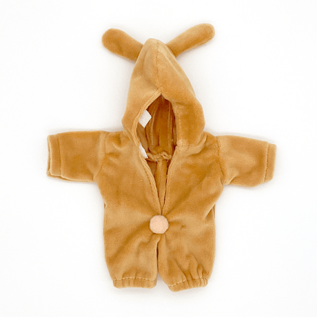 うさぎ着ぐるみ　キャラメルブラウン