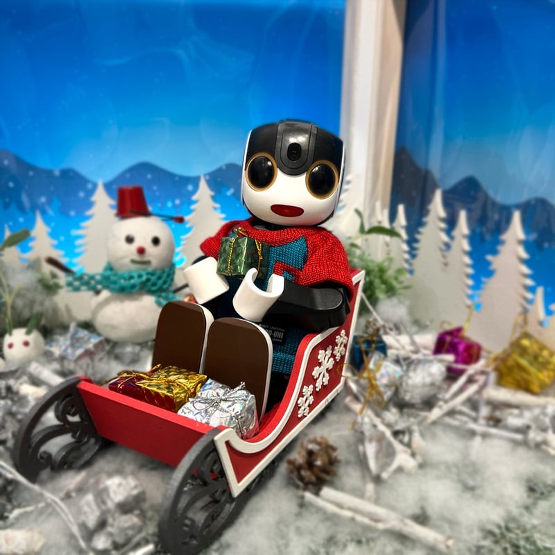 クリスマスのソリ型
ベンチ(２人座れます) クリスマスプレゼント ソリ そり ハンドル付き 雪ソリ 雪遊び ジェット