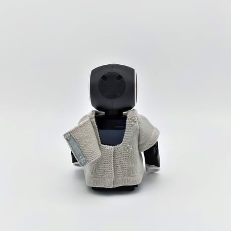 ROBO-UNI【ロボホン公式ライセンス商品】ロボホンニットTシャツ ライトグレー（ONLYROBO限定カラー）