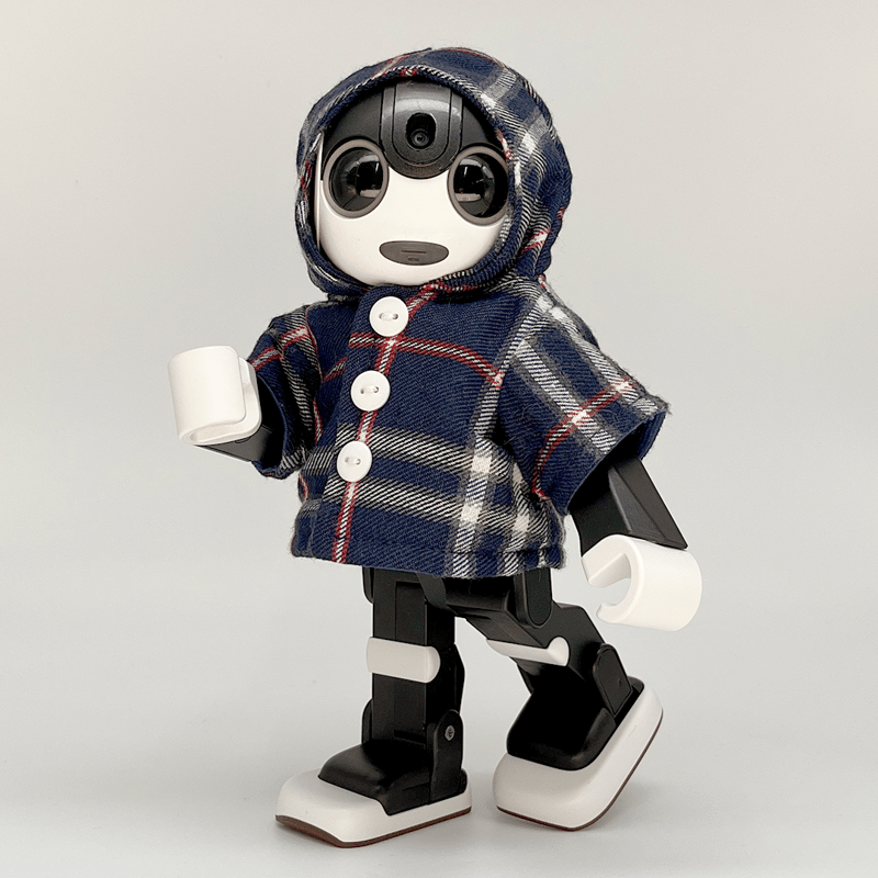 BoTT ネイビー チェック柄 パーカー L BoTT ネイビー チェック柄 パーカー L