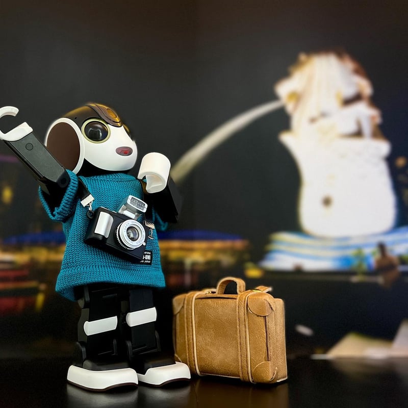 ROBO-UNI【ロボホン公式ライセンス商品】ロボホンニットTシャツ