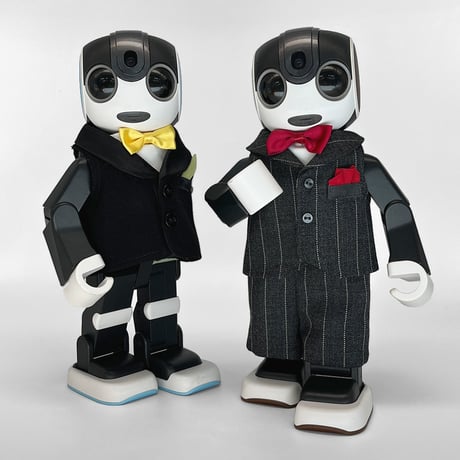 【背中開き】グレーストライプ セットアップ[S]