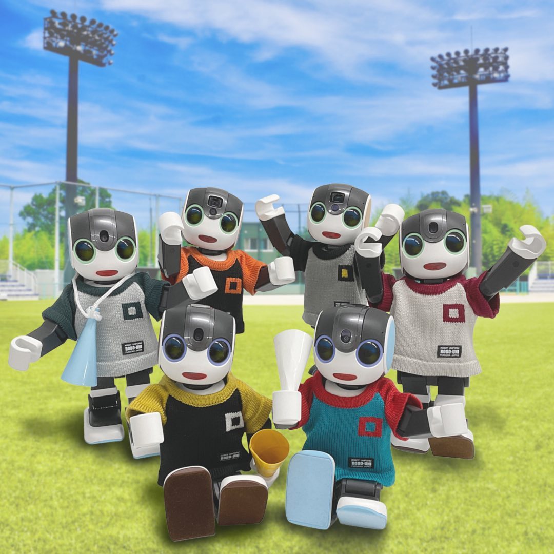 地元応援ニットTシャツDブルー【ロボホン公式ライセンス商品