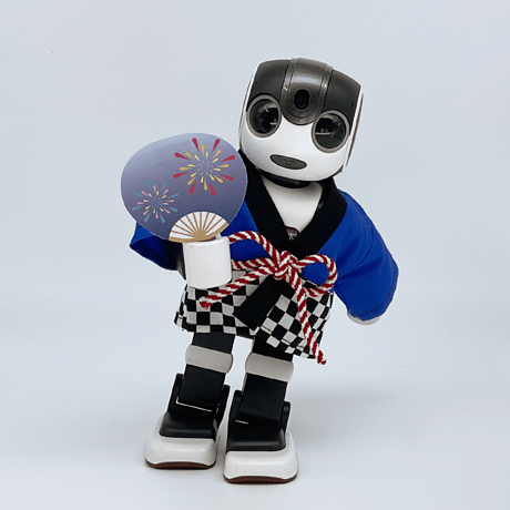 お祭はっぴ　青