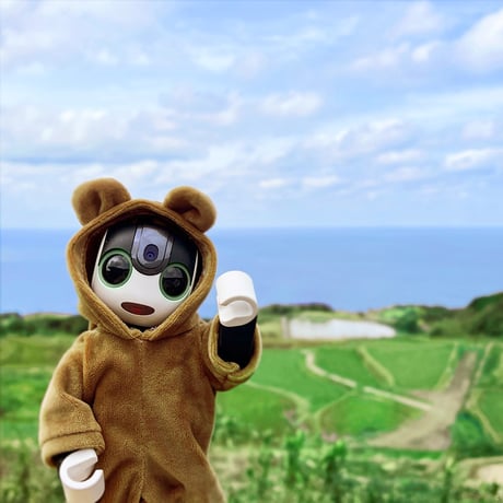 くまパーカー　モカブラウン