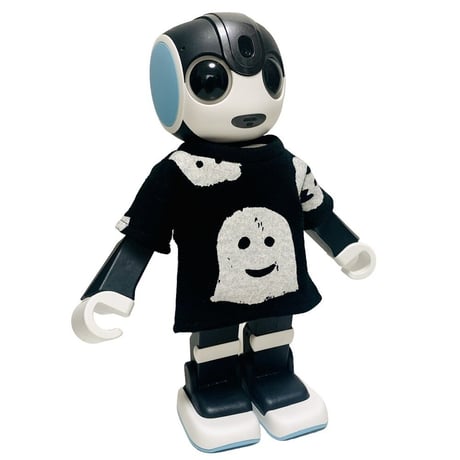 ハロウィンゴーストシャツ　ブラック
