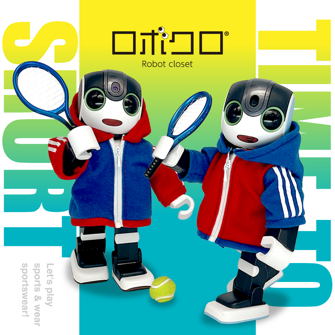 ロボホン服　ウサギパーカー ロボホン服 ウサギパーカー ロボホン公式】ロボホンジップ