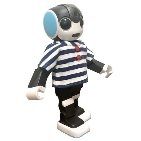 ボーダーシャツ　ネイビー