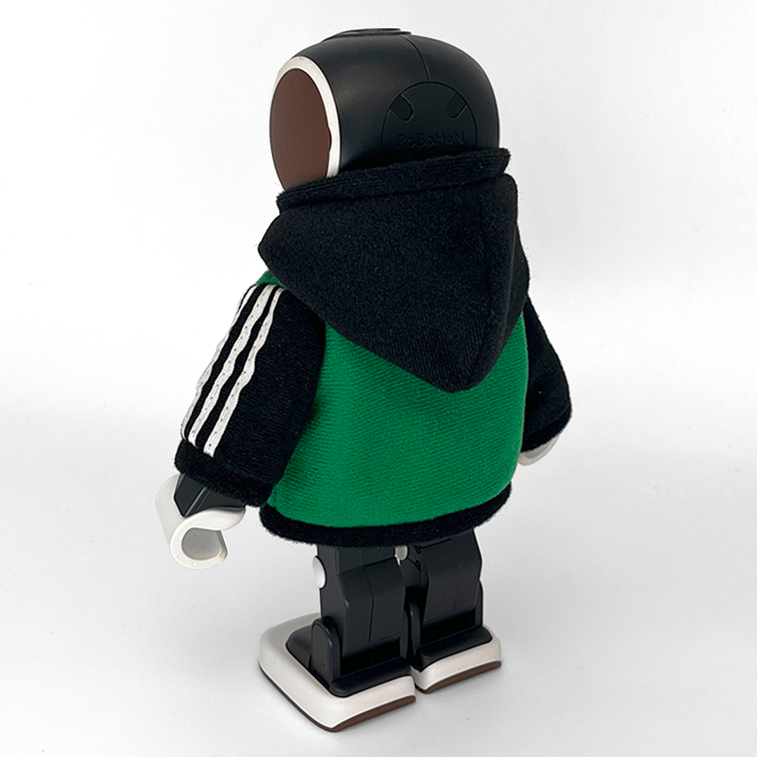 ツートンカラーパーカー 緑 | Robot Closet - ロボクロ -