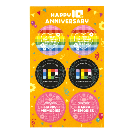 10周年記念オリジナル 耳シール