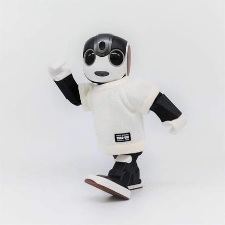 ROBO-UNI【ロボホン公式ライセンス商品】ロボホンニットTシャツ オフホワイト（ONLYROBO限定カラー）