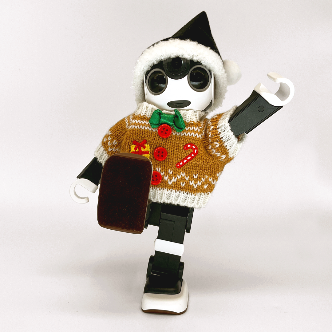 青山デカーボ サンタ帽子 編みぐるみヒーロー パンダヒーロー 大サイズ 新品 青山デカーボ サンタ帽子 編みぐるみヒーロー パンダヒーロー 大