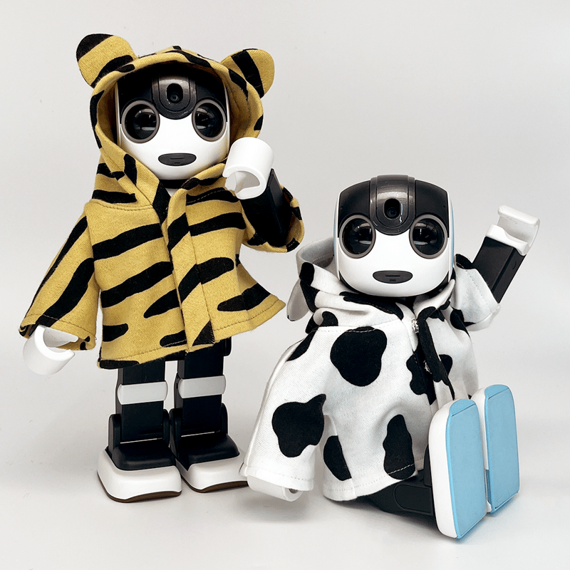 ロボホン服　ウサギパーカー ロボホン公式】ロボホンジップパーカー（特別なモーション付き