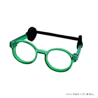 おしゃれメガネ 緑