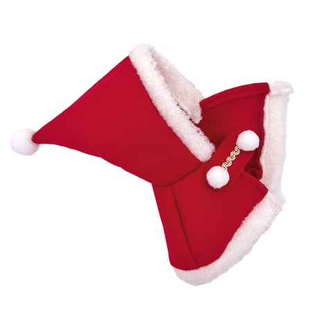 クリスマスケープ レッド